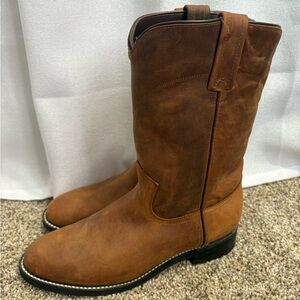 Vintage Acme Roper Brown Cowboy Western Boots Size 8.5 Women’s‎ GVC
